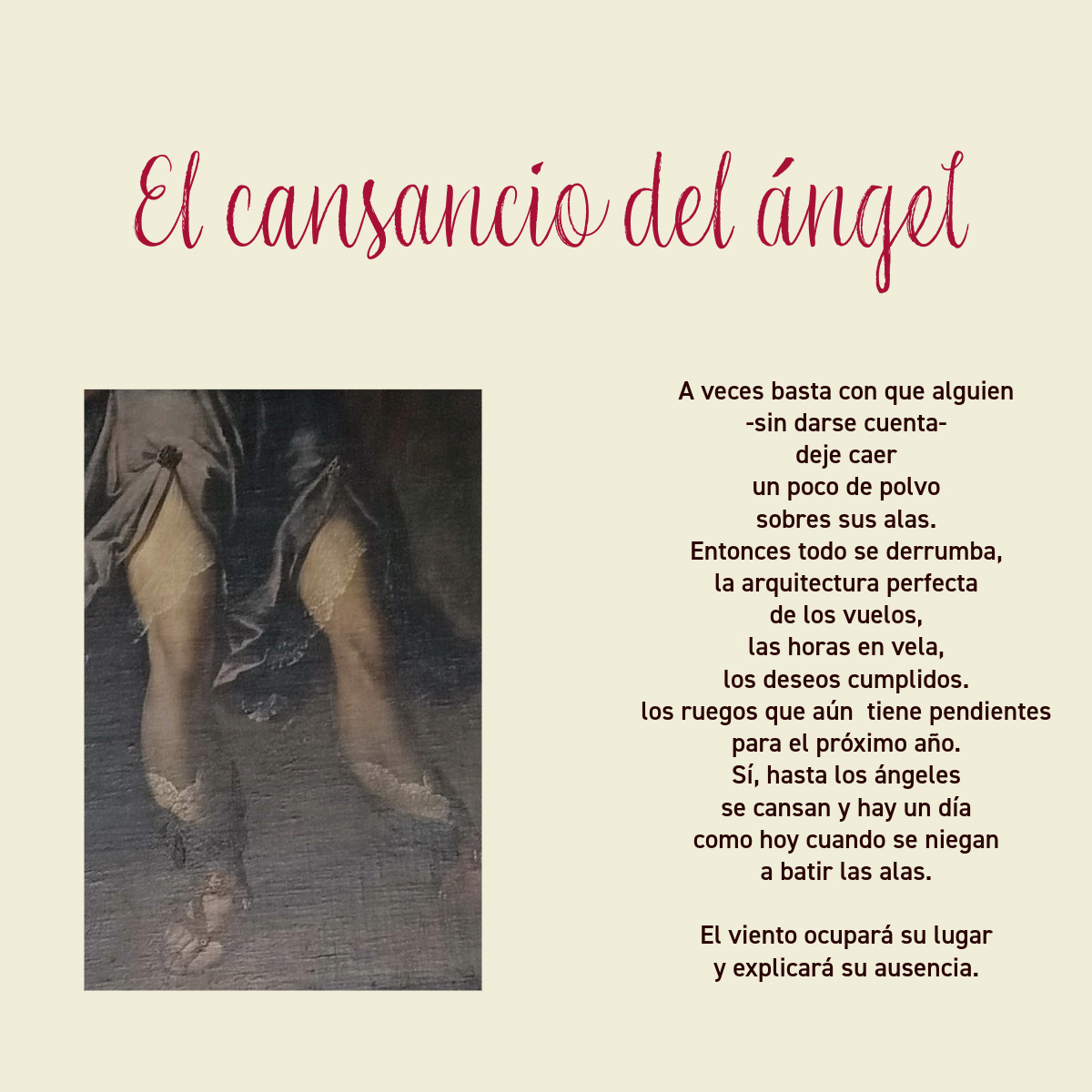 El Cansancio del Ángel
